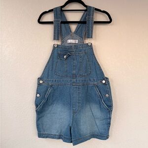 Overall Jean shorts
